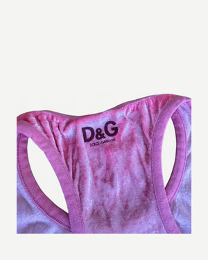 Dolce & Gabbana SS03 Velvet Freedom Top