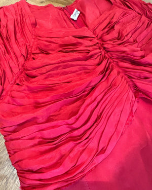 Comme Des Garcons SS00 by Rei Kawakubo Pleated Bustier Dress