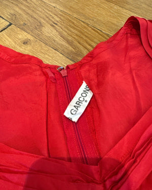 Comme Des Garcons SS00 by Rei Kawakubo Pleated Bustier Dress
