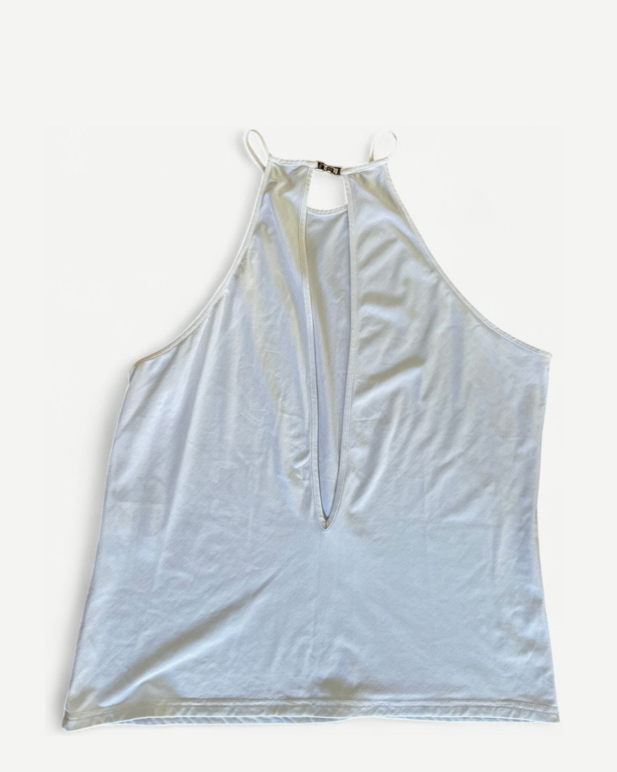 Gucci SS99 by Tom Ford Metal Clasp Backslit Top