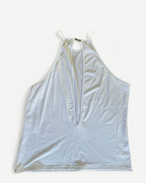 Gucci SS99 by Tom Ford Metal Clasp Backslit Top