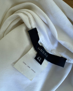 Gucci SS99 by Tom Ford Metal Clasp Backslit Top