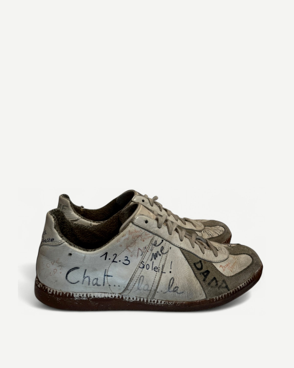 Maison Martin Margiela SS02 Artisanal Graffiti GATs