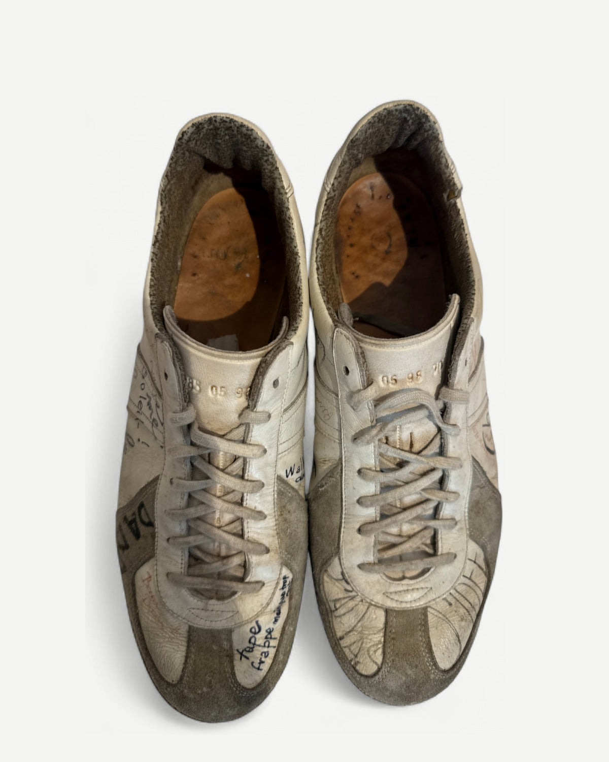 Maison Martin Margiela SS02 Artisanal Graffiti GATs