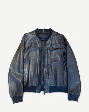 Dior Homme SS07 by Hedi Slimane Black Leather Jacket
