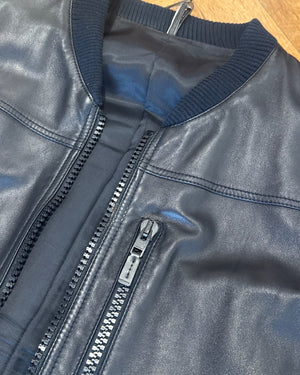 Dior Homme SS07 by Hedi Slimane Black Leather Jacket