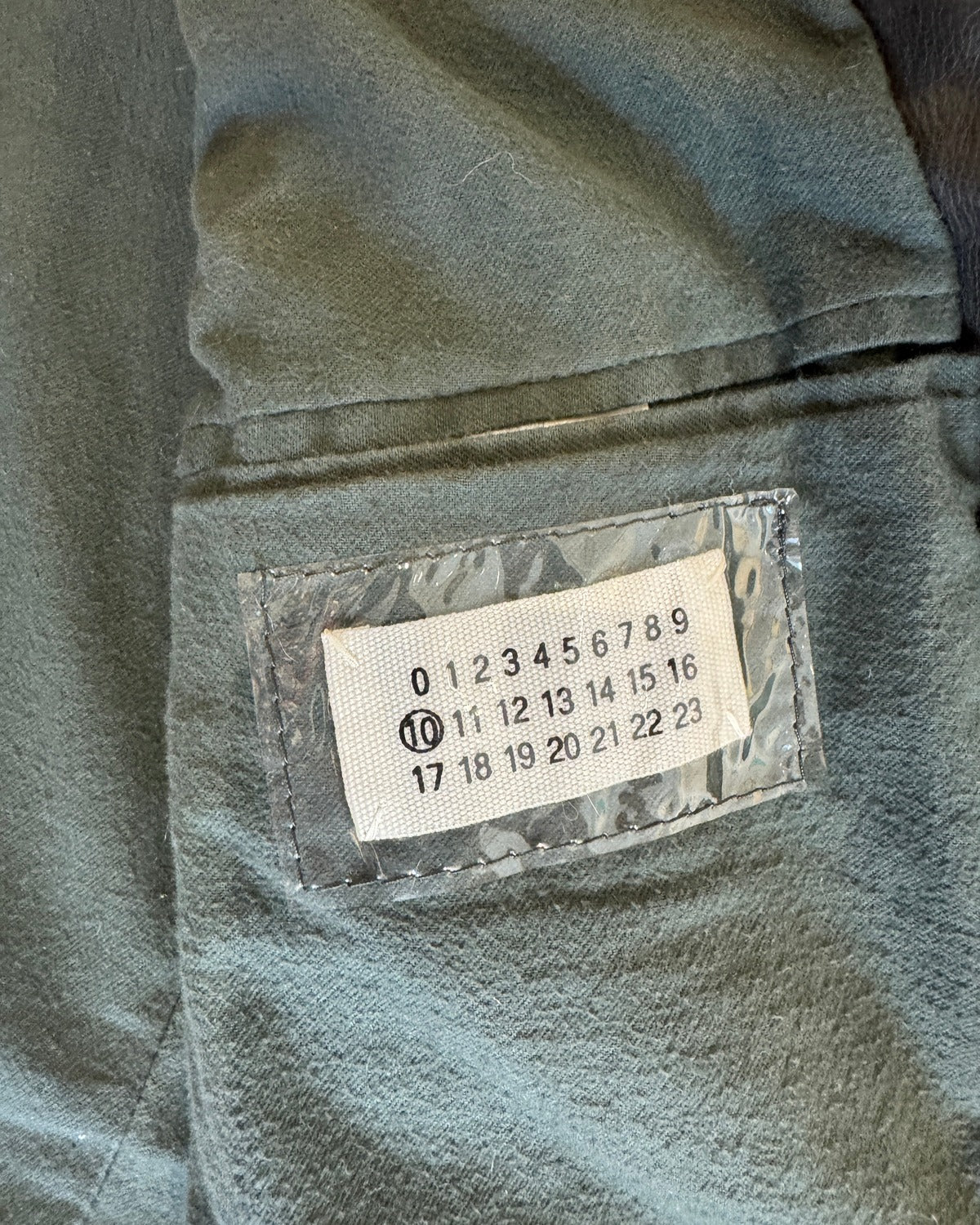 Maison Martin Margiela SS01 Black 5-Zip Leather Jacket