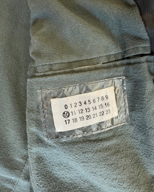 Maison Martin Margiela SS01 Black 5-Zip Leather Jacket