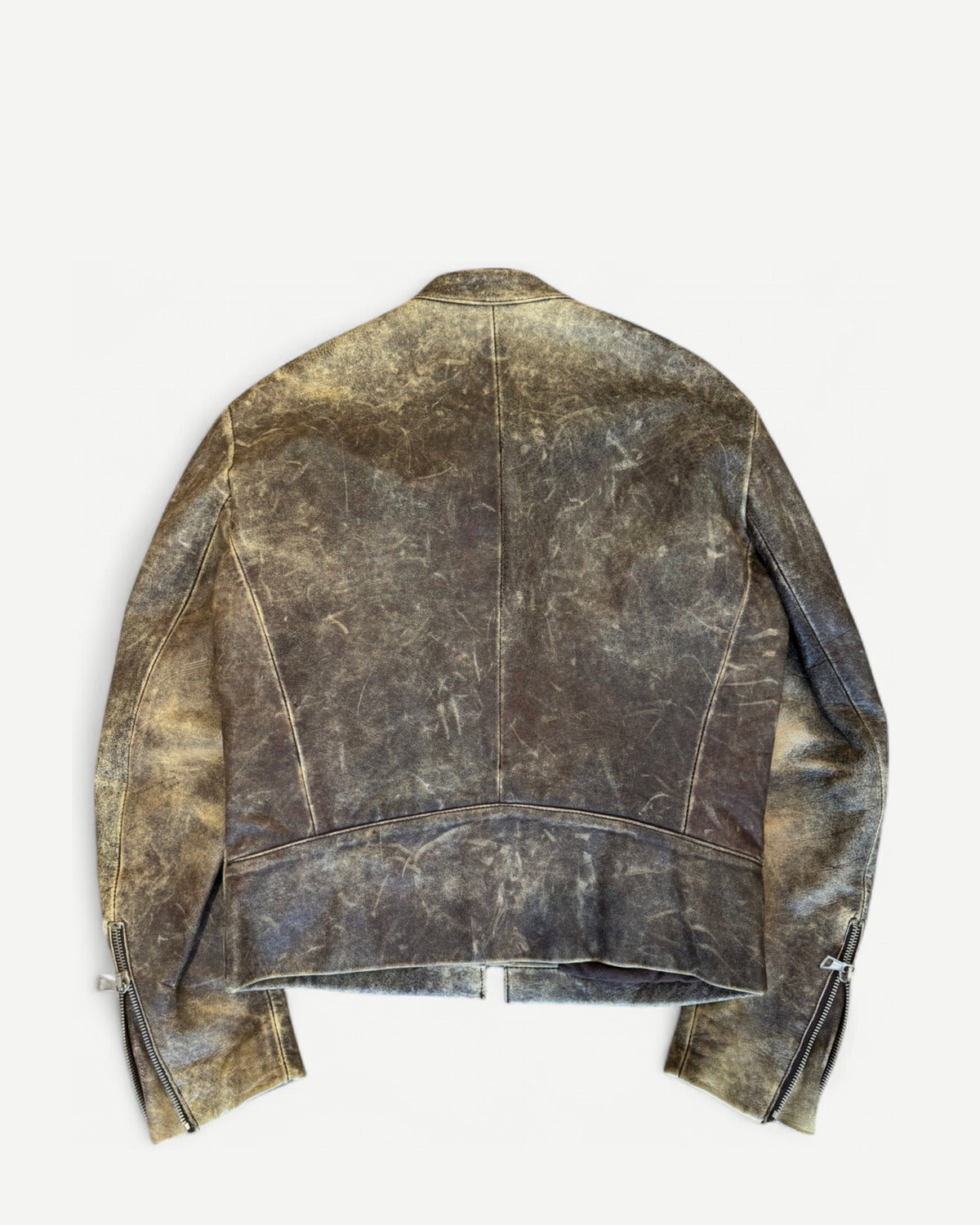 Maison Martin Margiela SS02 Distressed Leather Jacket