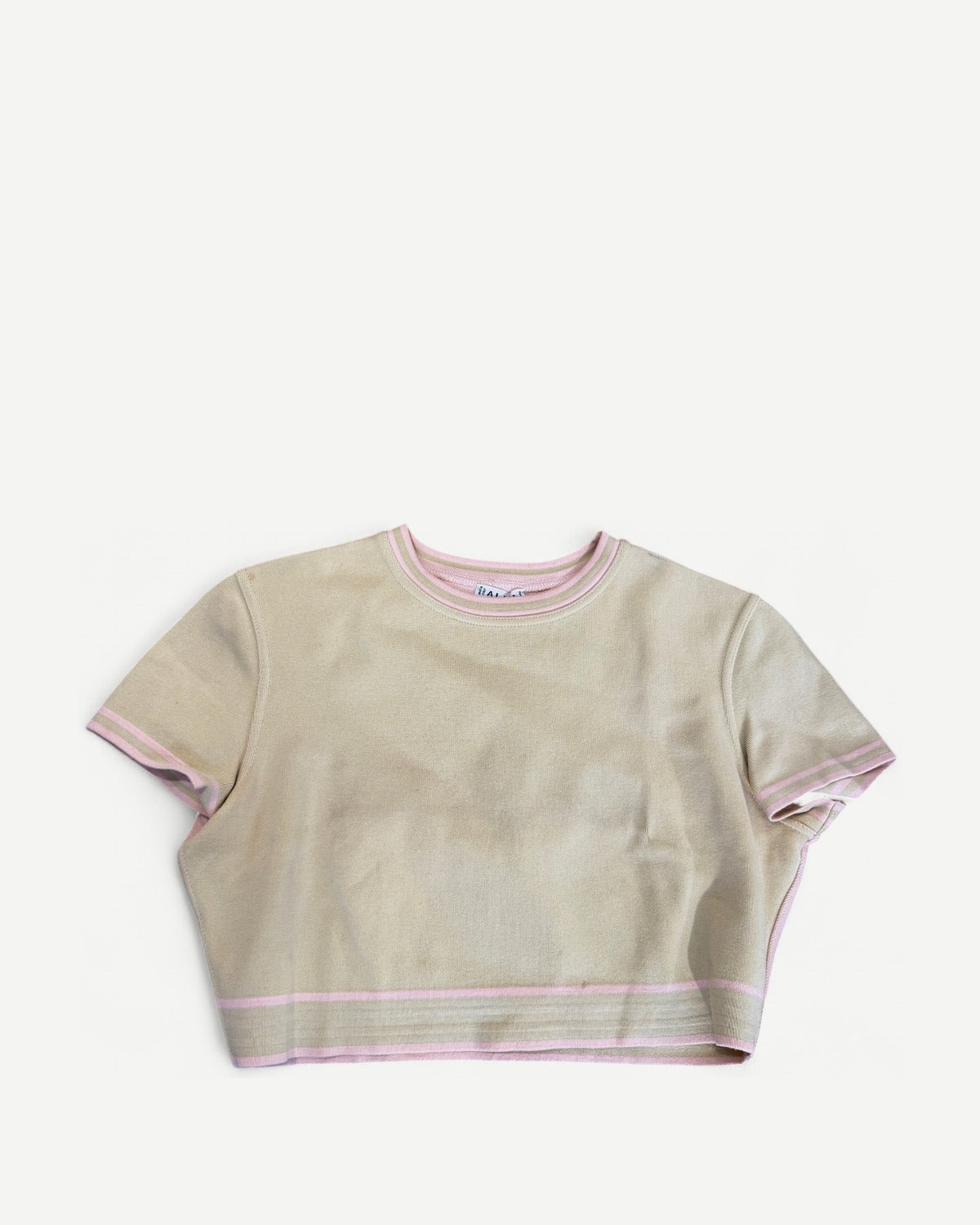 90s Pastel Cropped Sweater