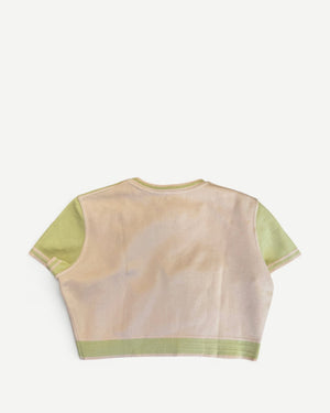 90s Pastel Cropped Sweater