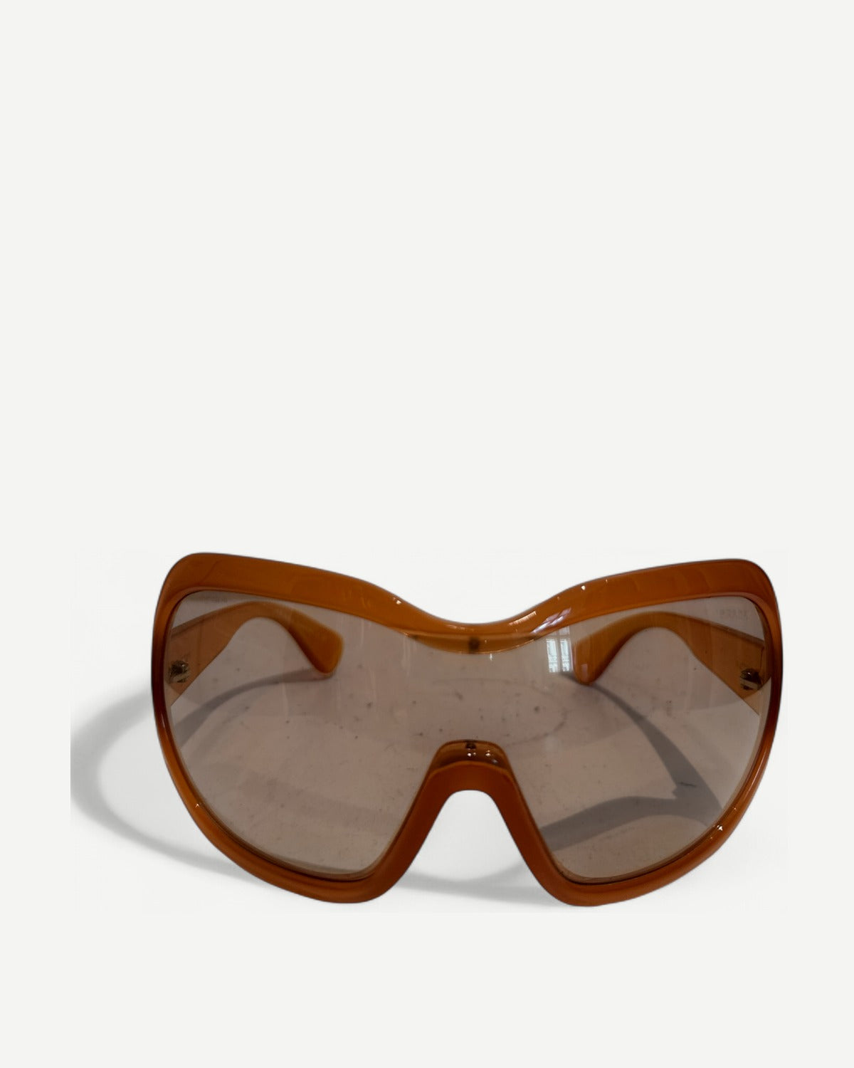Prada FW11 Runway Illusion Shield Oversized Sunglasses