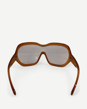 Prada FW11 Runway Illusion Shield Oversized Sunglasses