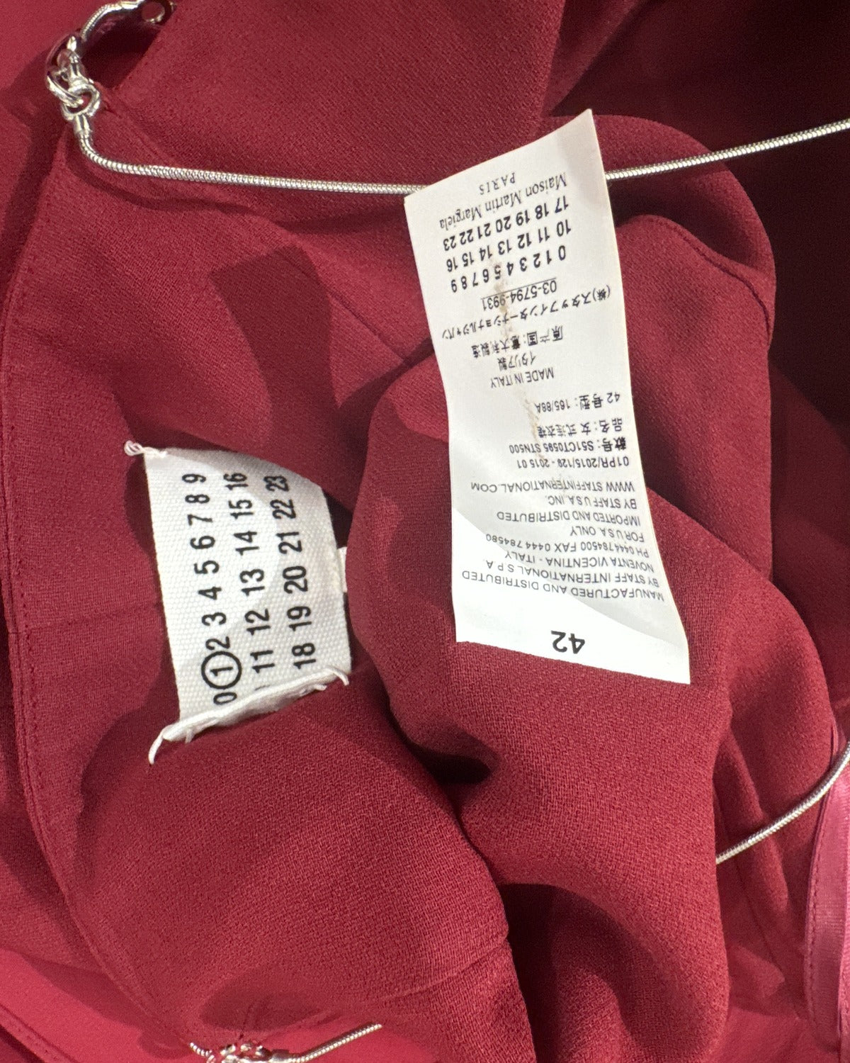 Maison Martin Margiela SS15 Metal Chain Halter Dress, detail 5