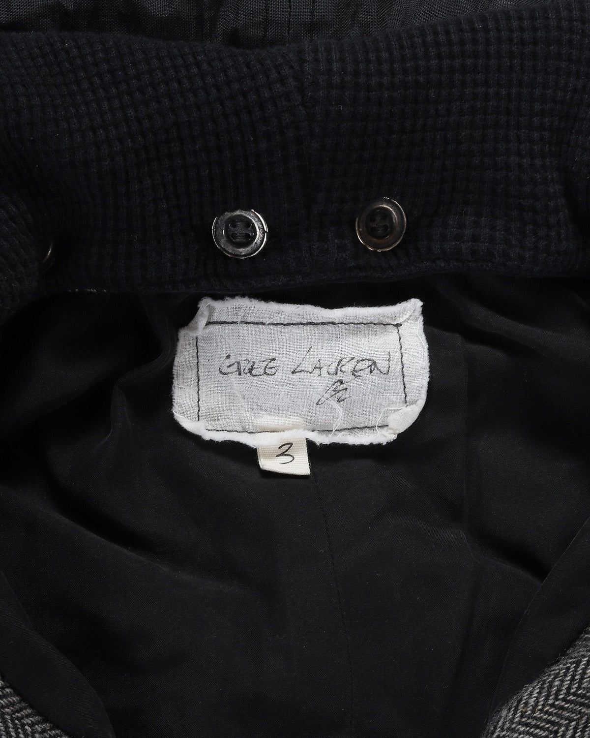 Greg Lauren FW2019 Reconstructed Coat
