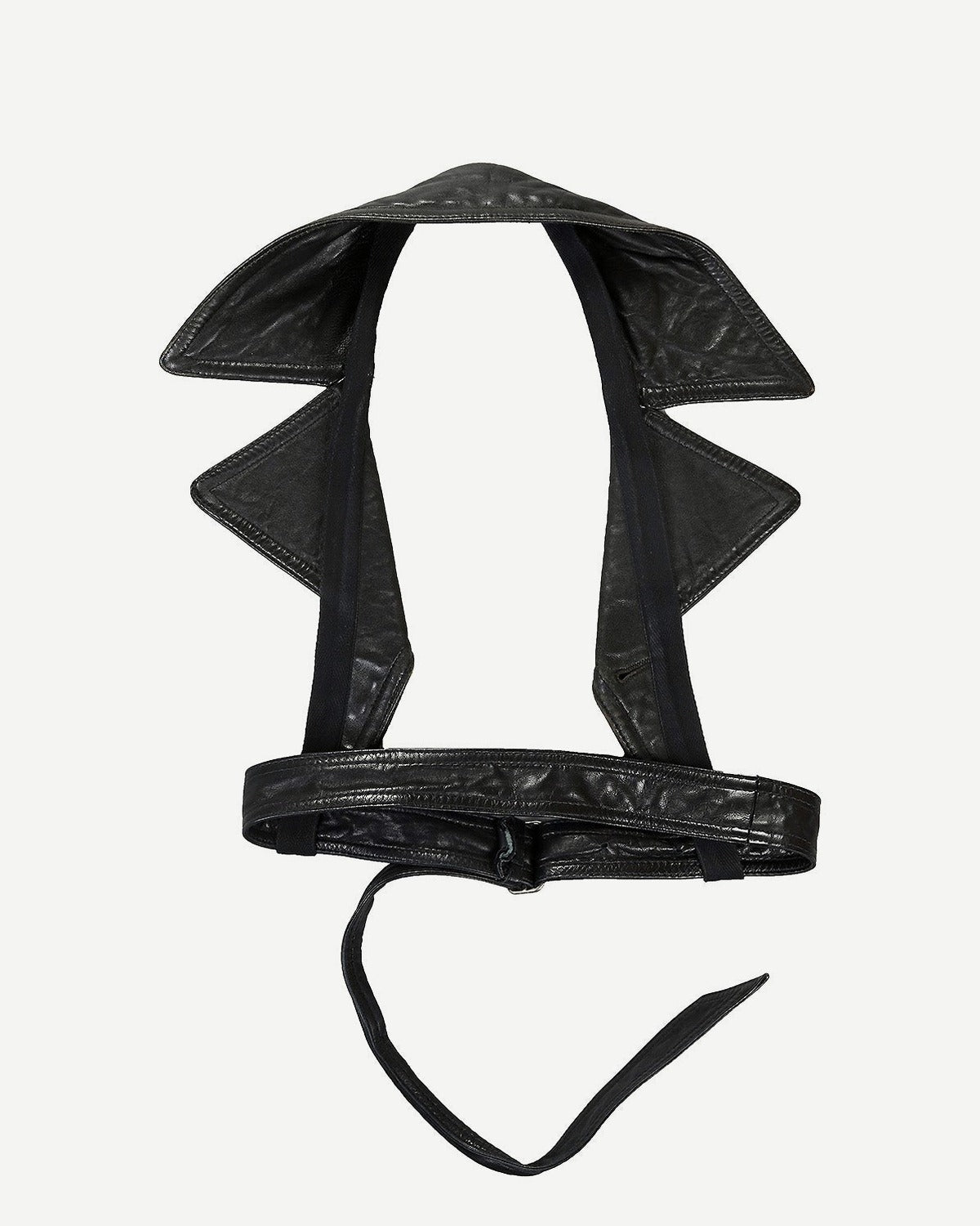 Maison Martin Margiela FW92 Artisanal Reconstructed Black Leather Harness