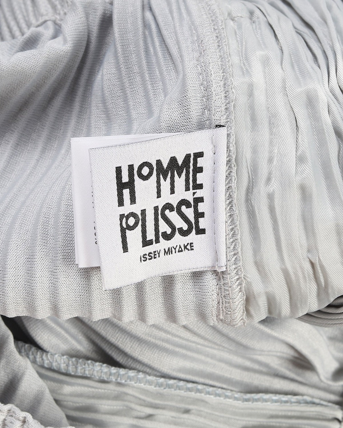 Issey Miyake Homme Plisse Grey Pleated Shorts