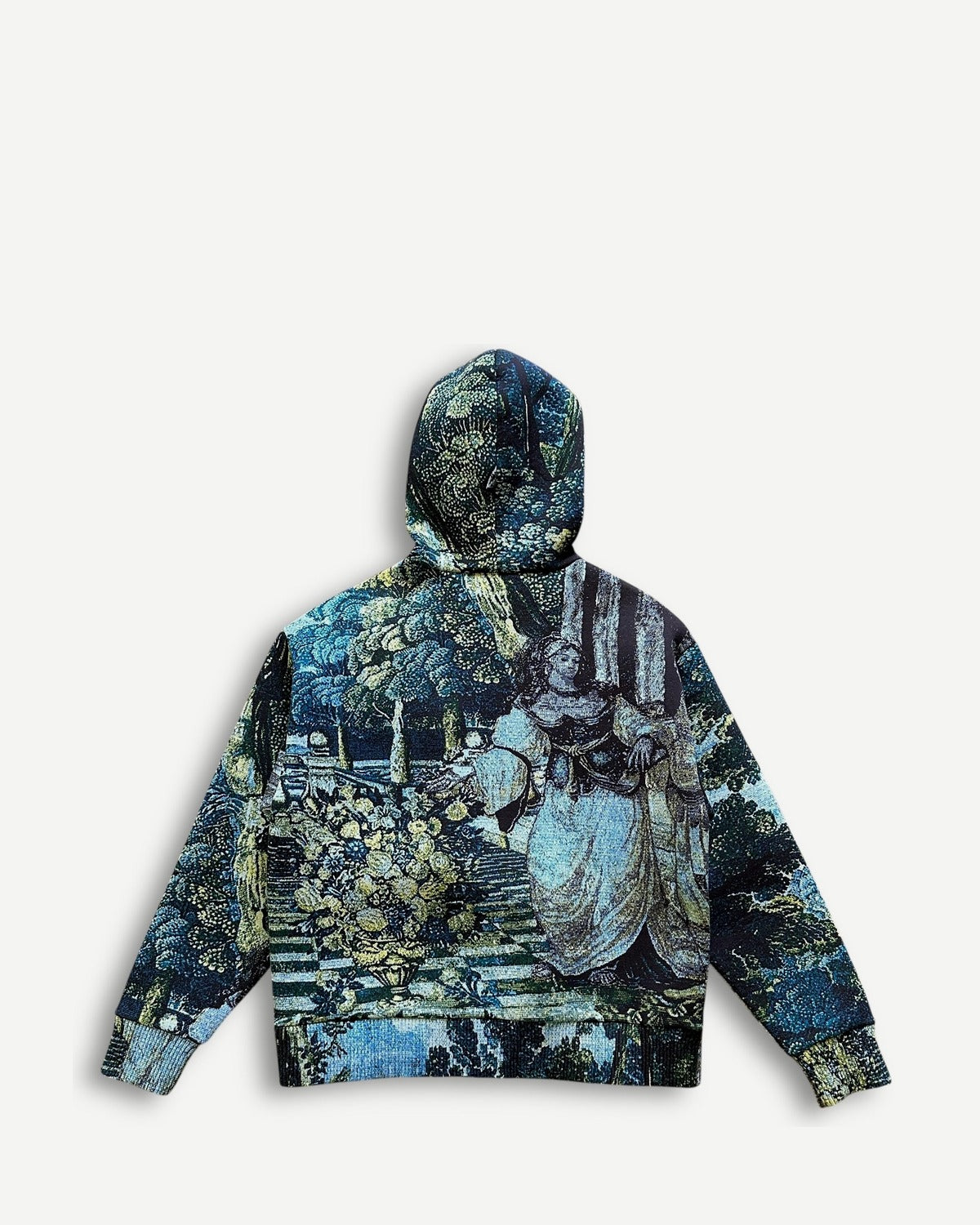 Louis Vuitton Pre SS20 Tapestry Cargo Hoodie Sample