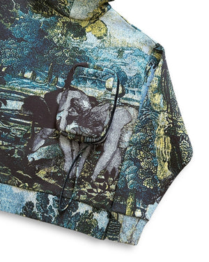 Louis Vuitton Pre SS20 Tapestry Cargo Hoodie Sample