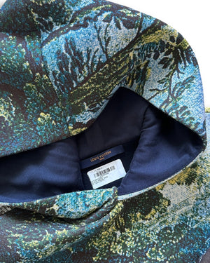 Louis Vuitton Pre SS20 Tapestry Cargo Hoodie Sample