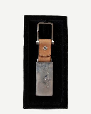 Helmut Lang 2000s Cuiron Leather Key Chain