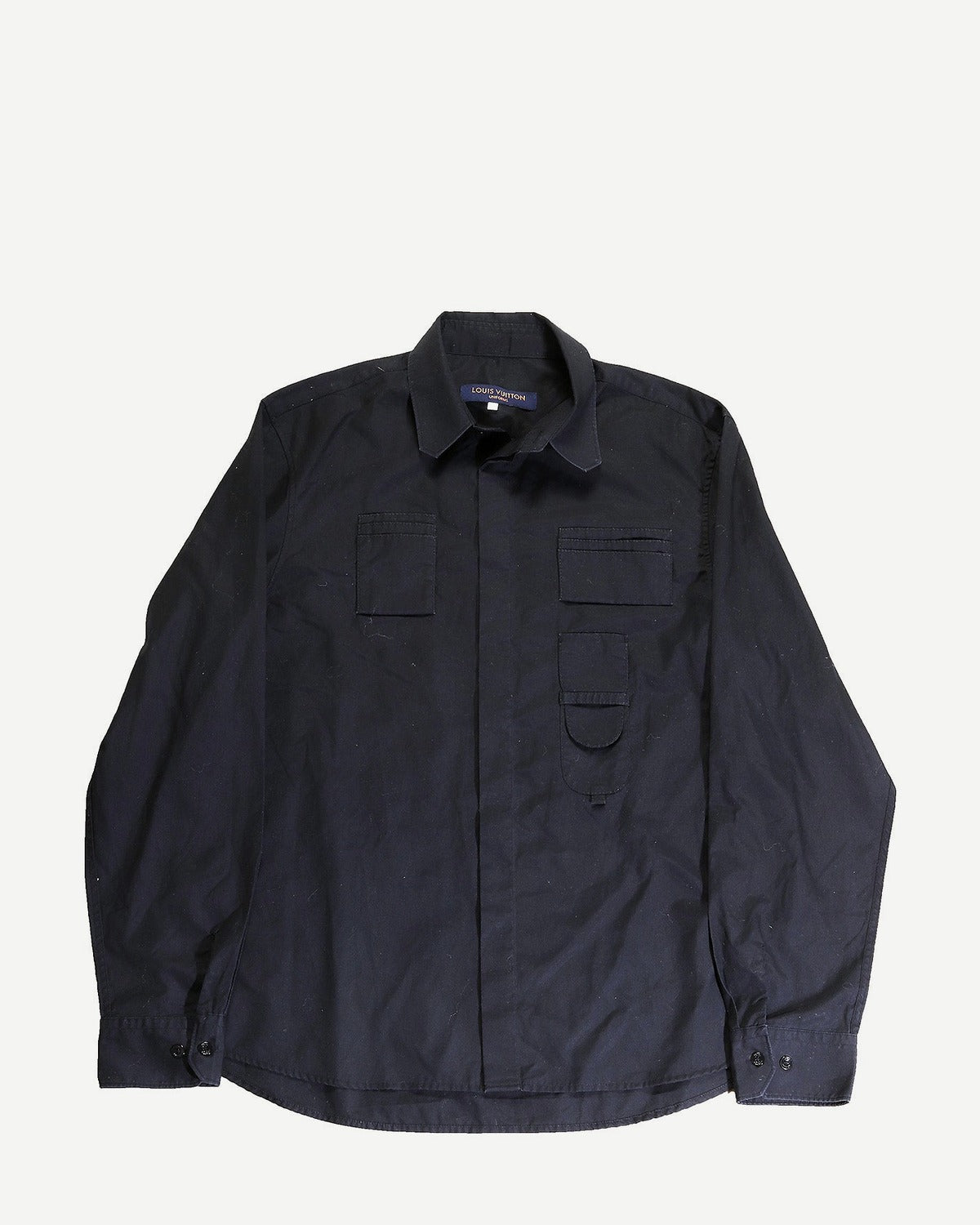 Louis Vuitton 2020 Black Staff Multi-Pocket Shirt