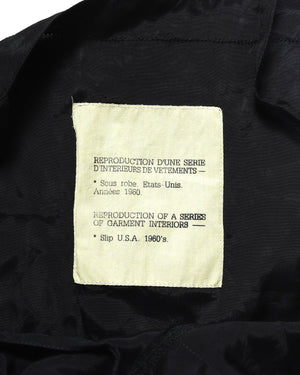 Maison Martin Margiela FW94 Reproduction Black Slip Dress