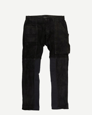 Rick Owens SS15 Black Suede Memphis Pants