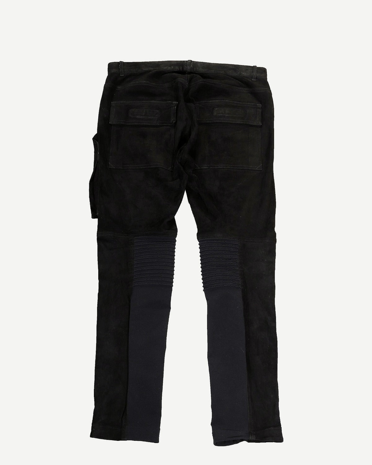 Rick Owens SS15 Black Suede Memphis Pants