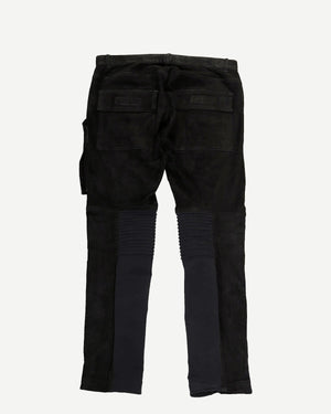 Rick Owens SS15 Black Suede Memphis Pants