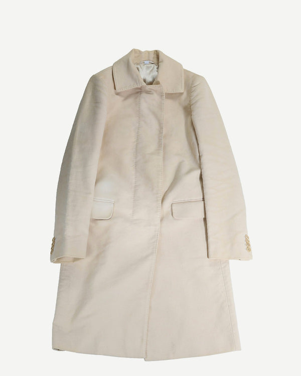 Helmut Lang 2000s Archival Moleskin Coat - Ākaibu Store