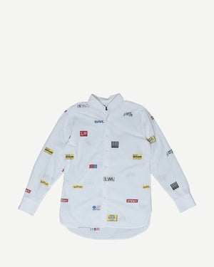 Louis Vuitton FW19 Race Patch Shirt