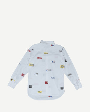 Louis Vuitton FW19 Race Patch Shirt