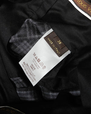 Louis Vuitton FW17 Runway Checkered Wool Pants