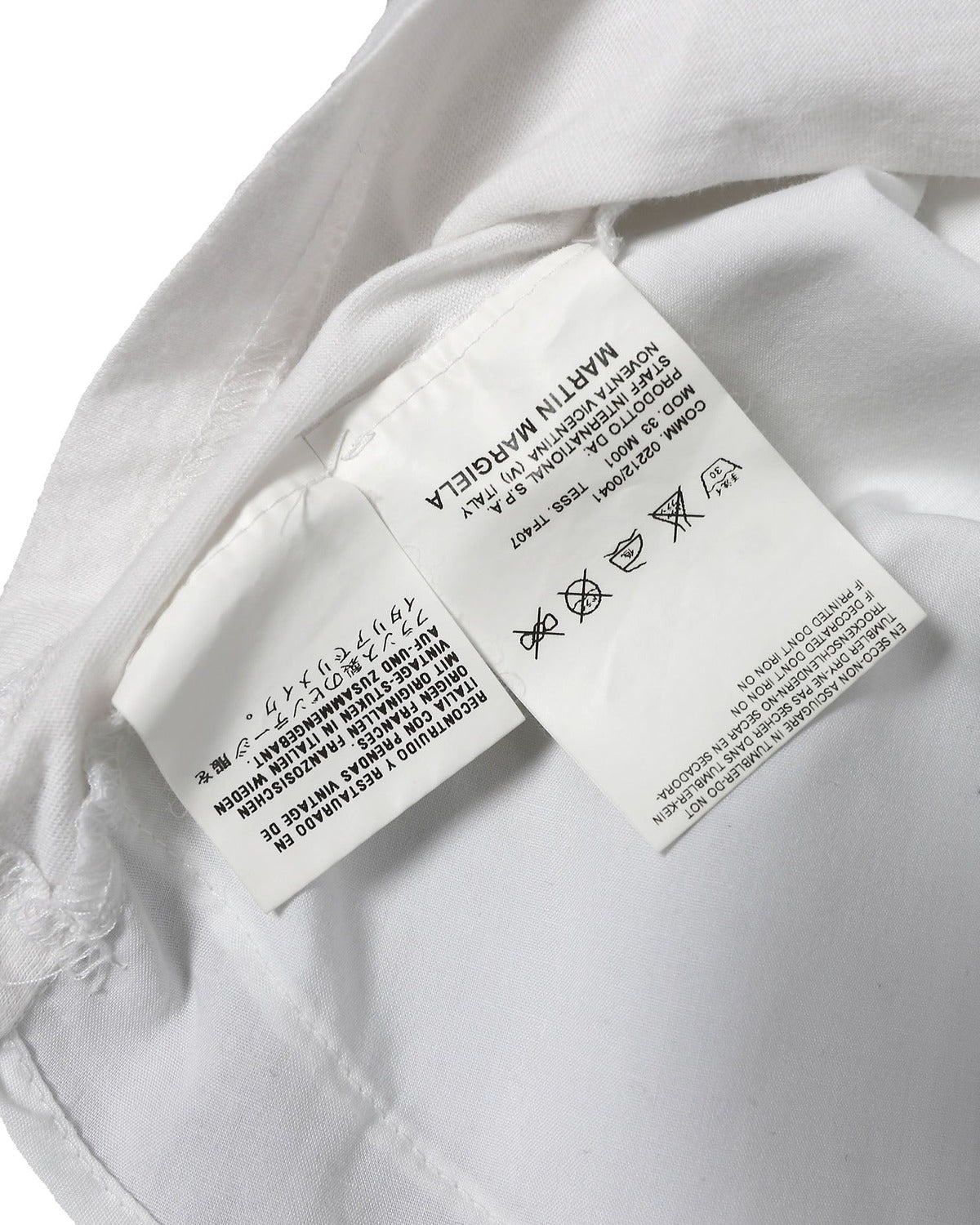 Maison Martin Margiela SS04 Artisanal Reconstructed T-Shirt