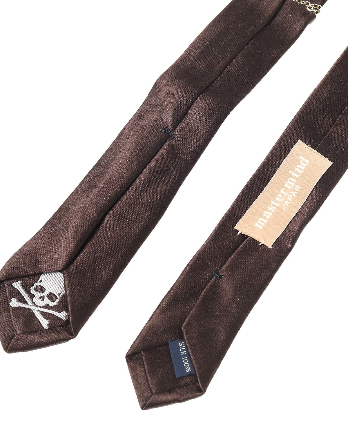 Mastermind Japan Embroidered Silk Tie