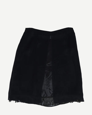 Maison Martin Margiela FW05 Backslit Fringed Skirt