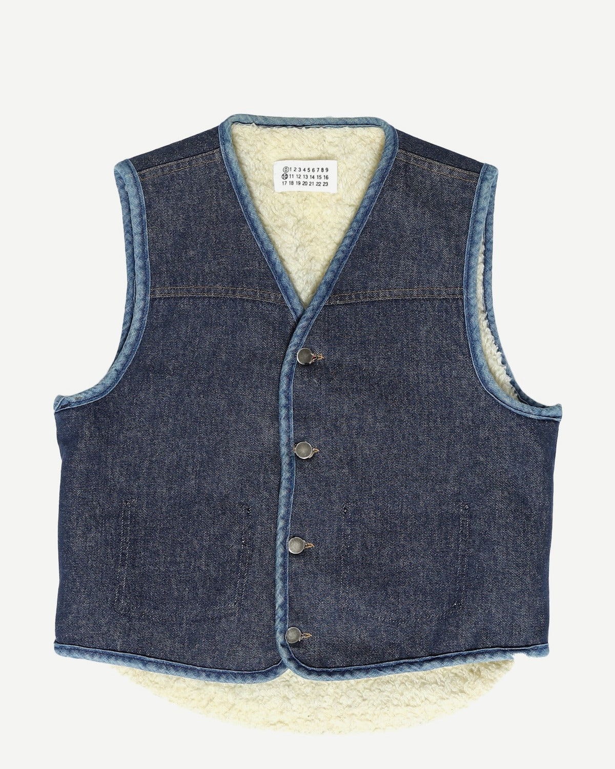 Maison Martin Margiela Artisanal Shearling Vest