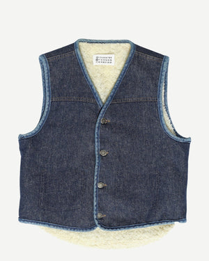 Maison Martin Margiela Artisanal Shearling Vest