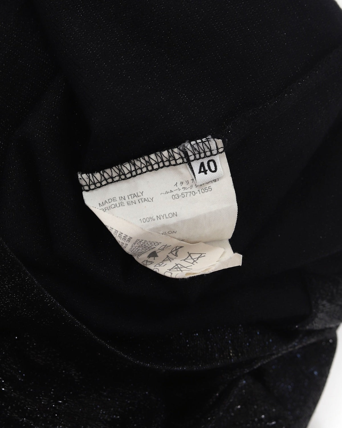 Helmut Lang 2000s Archival Layered Glitter Dress