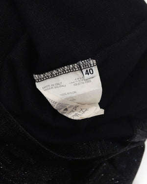 Helmut Lang 2000s Archival Layered Glitter Dress