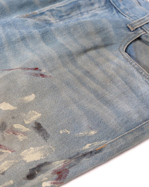 Gucci Bleach Wash Hand Painted 1953 Denim