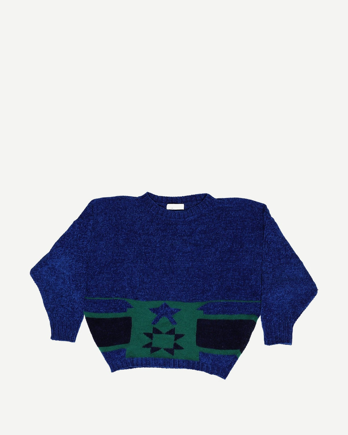 Gianni Versace 80s Geometric Knit Sweater