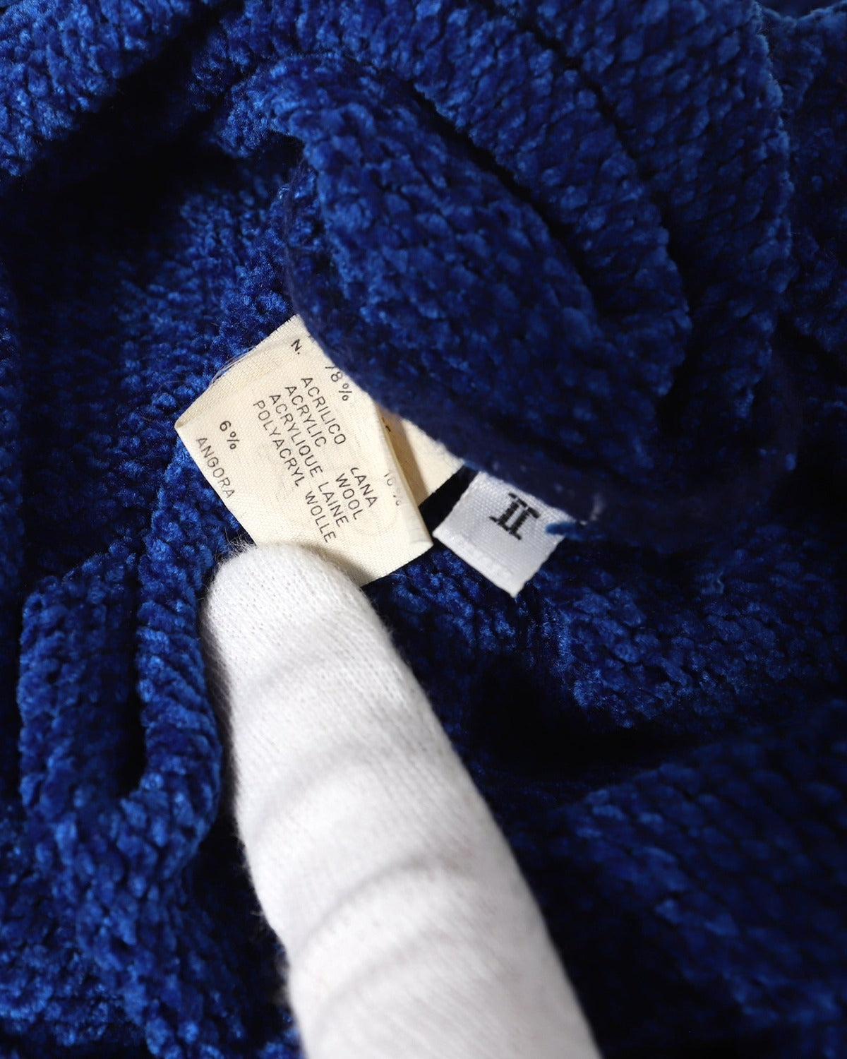 Gianni Versace 80s Geometric Knit Sweater
