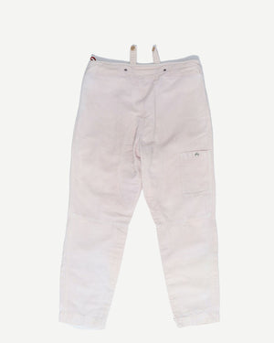 Prada Early 2000s Rose Cropped Biker Pants