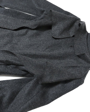 Maison Martin Margiela 90s Miss Deanna Grey Flap Wool Coat