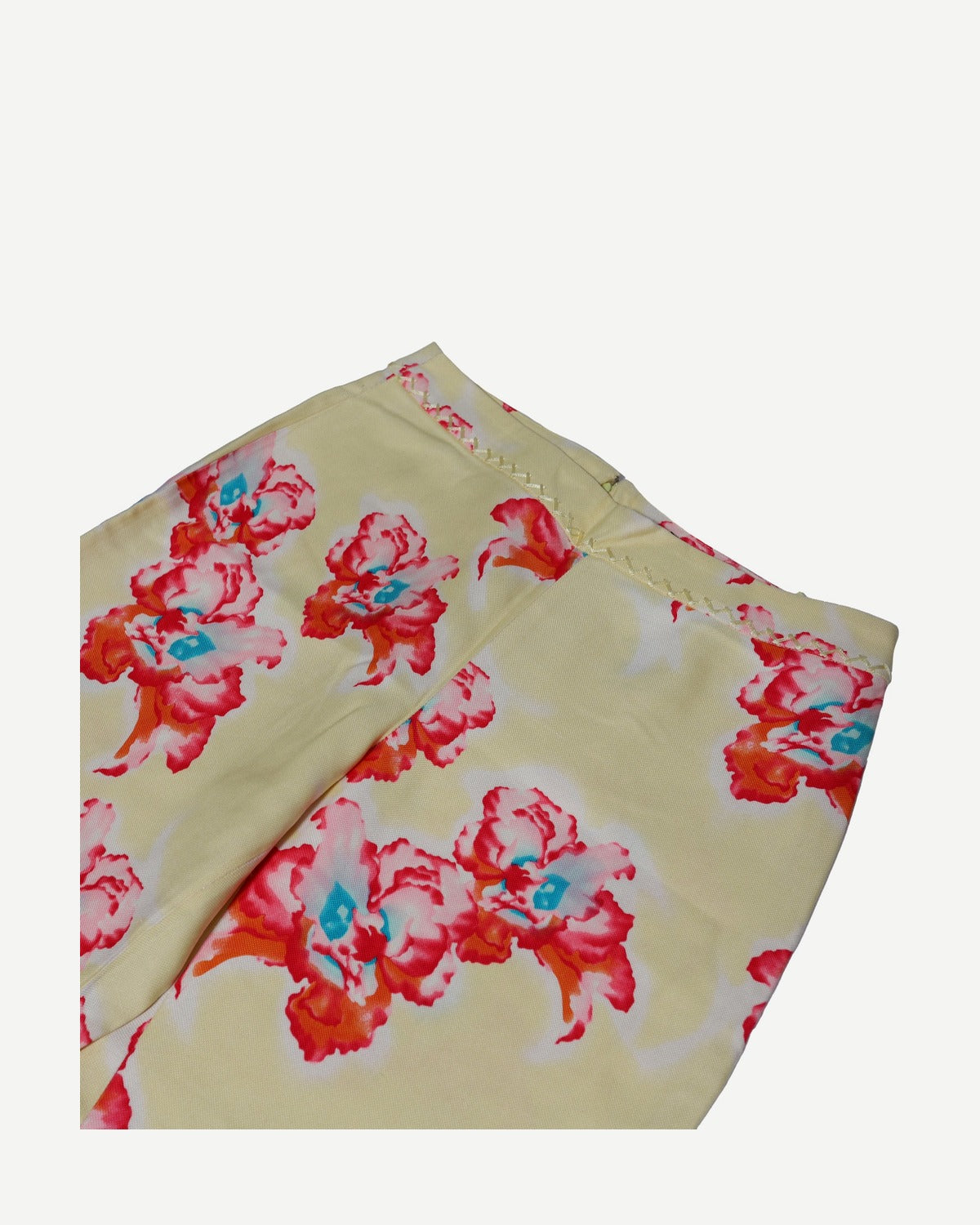 Gianni Versace 90s Flower Print Trousers