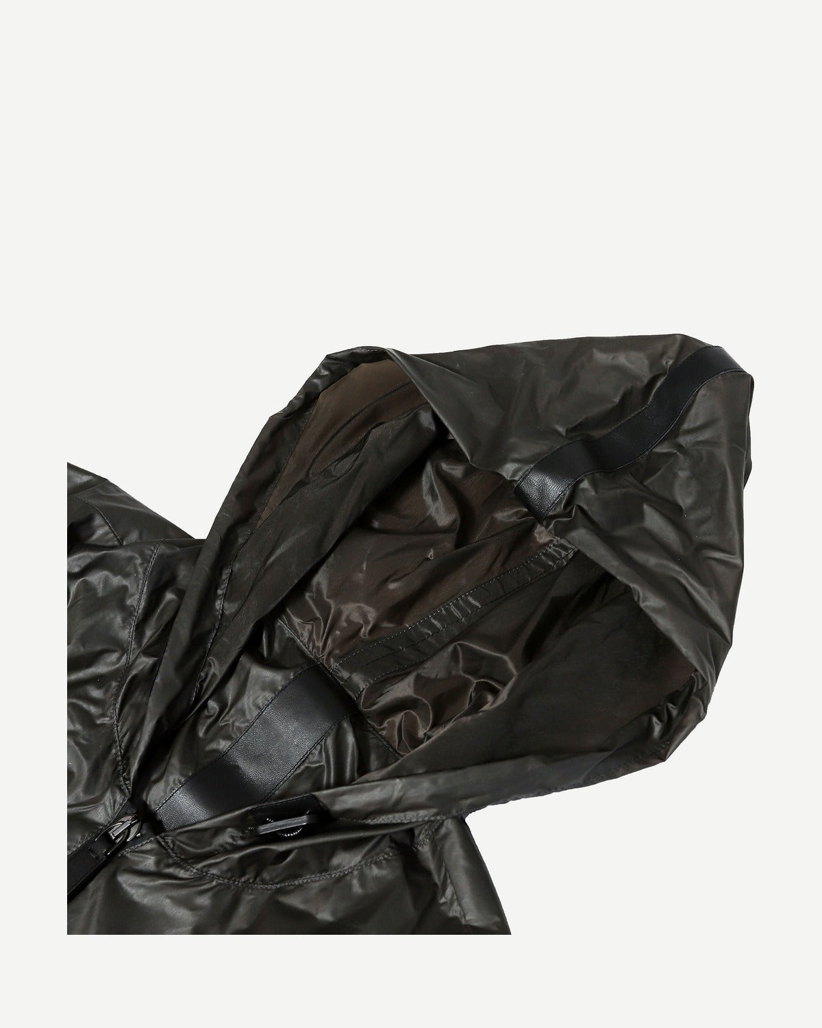 Berluti by Haider Ackermann Nylon Jacket with Leather Panels