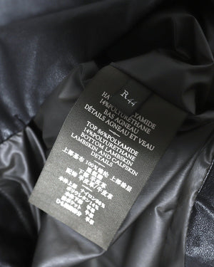 Berluti by Haider Ackermann Nylon Jacket with Leather Panels