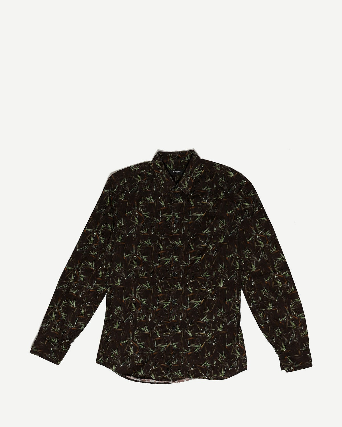 Givenchy SS12 Birds of Paradise Black/Green Shirt
